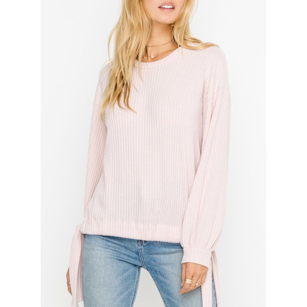 NWT ♡ Pink Sweater with Tie, ON SALE!